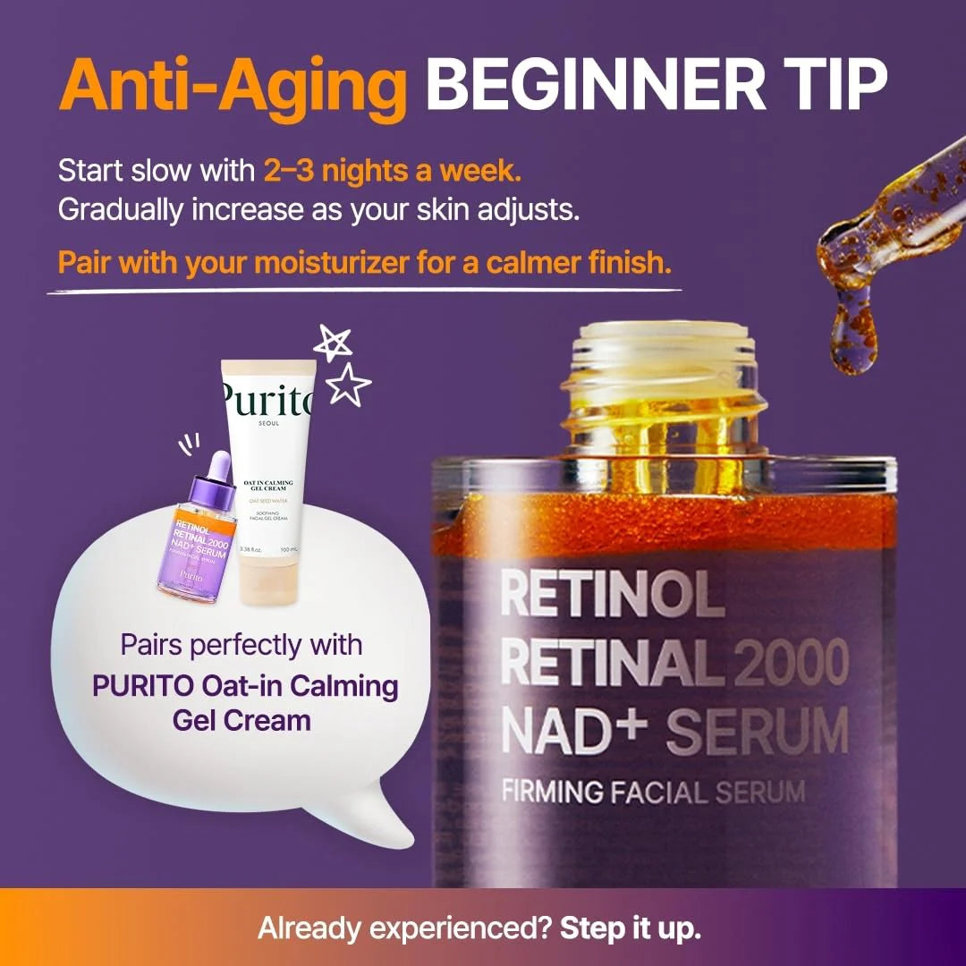 Retinol Retinal 2000 NAD+ Serum