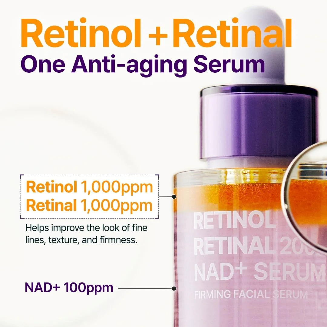 Retinol Retinal 2000 NAD+ Serum