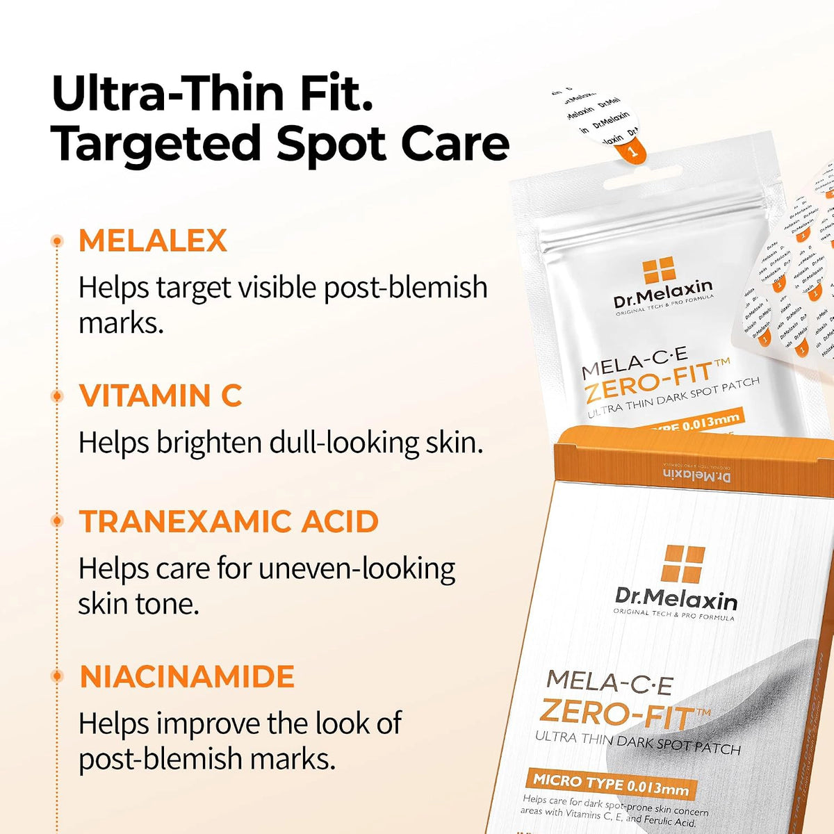 ZERO-FIT Invisible Spot Patches