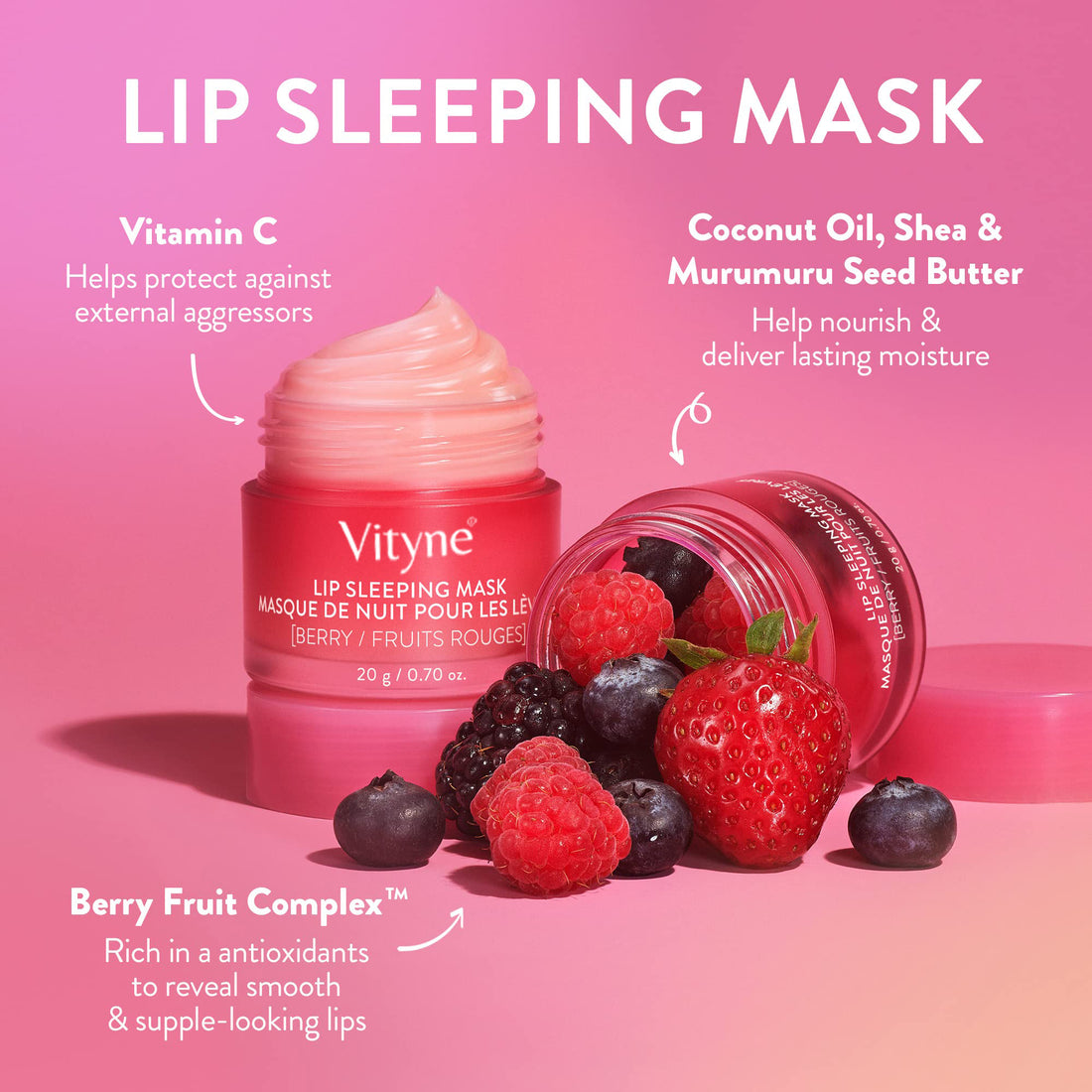 Lip Sleeping Mask Ex Sample - 3g No.Berry