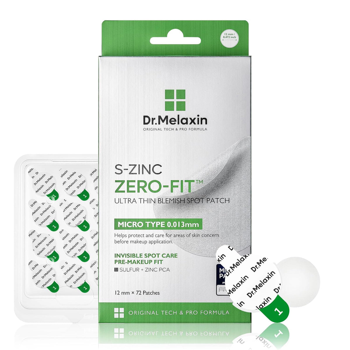 ZERO-FIT Invisible Spot Patches