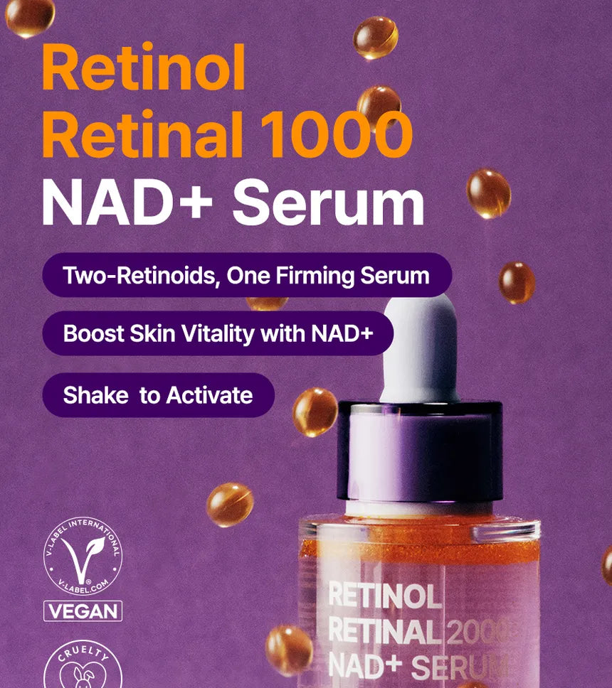 Retinol Retinal 2000 NAD+ Serum
